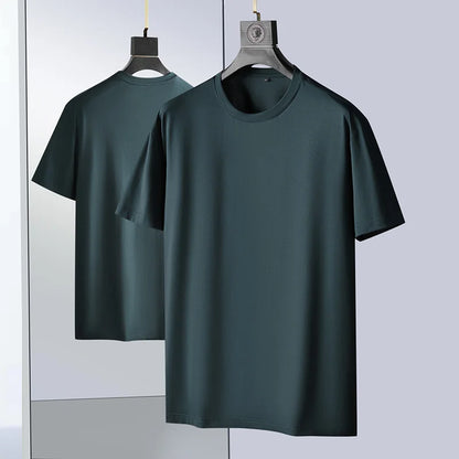 Summer Plus Size Men's Tee: Cool Comfort