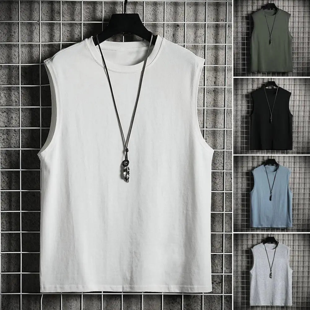 Streetwear Men's Tank Top: Summer Exercise Vest